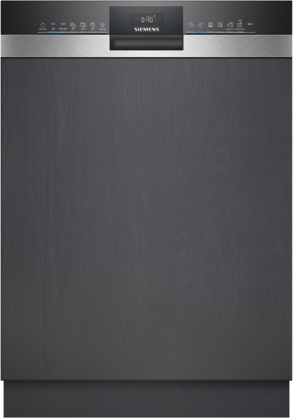 SN53ES22AE teilintegrierbarer 60 cm Geschirrspüler edelstahl
