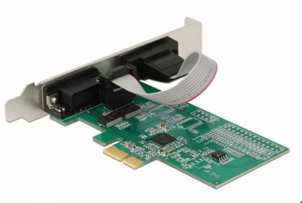 PCI Express > 2x Seriell RS-232