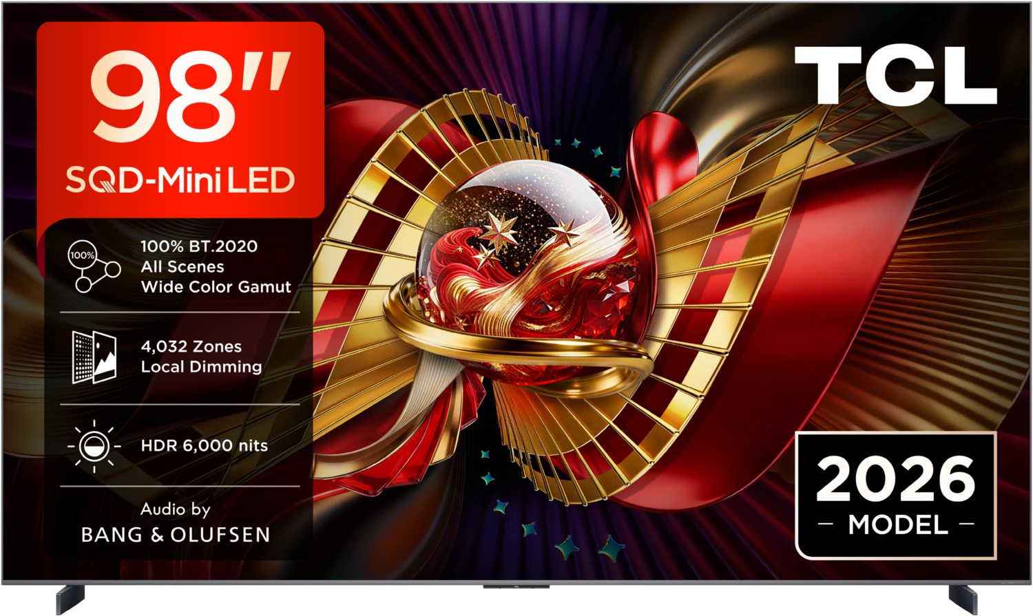 85C79L 215 cm (85") Premium SQD-Mini LED TV, 4K Ultra HD, Smart-TV, 120 Hz, DVB-T2/DVB-C/DVB-S2, Sprachsteuerung