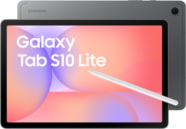 Galaxy Tab S10 Lite (128GB) WiFi Tablet grau, 10,9 Zoll Display, 6 GB RAM, Octa Core, Android, 16 Std. Akku, 8 MP Kamera, inkl. Zubehör: Touchpen