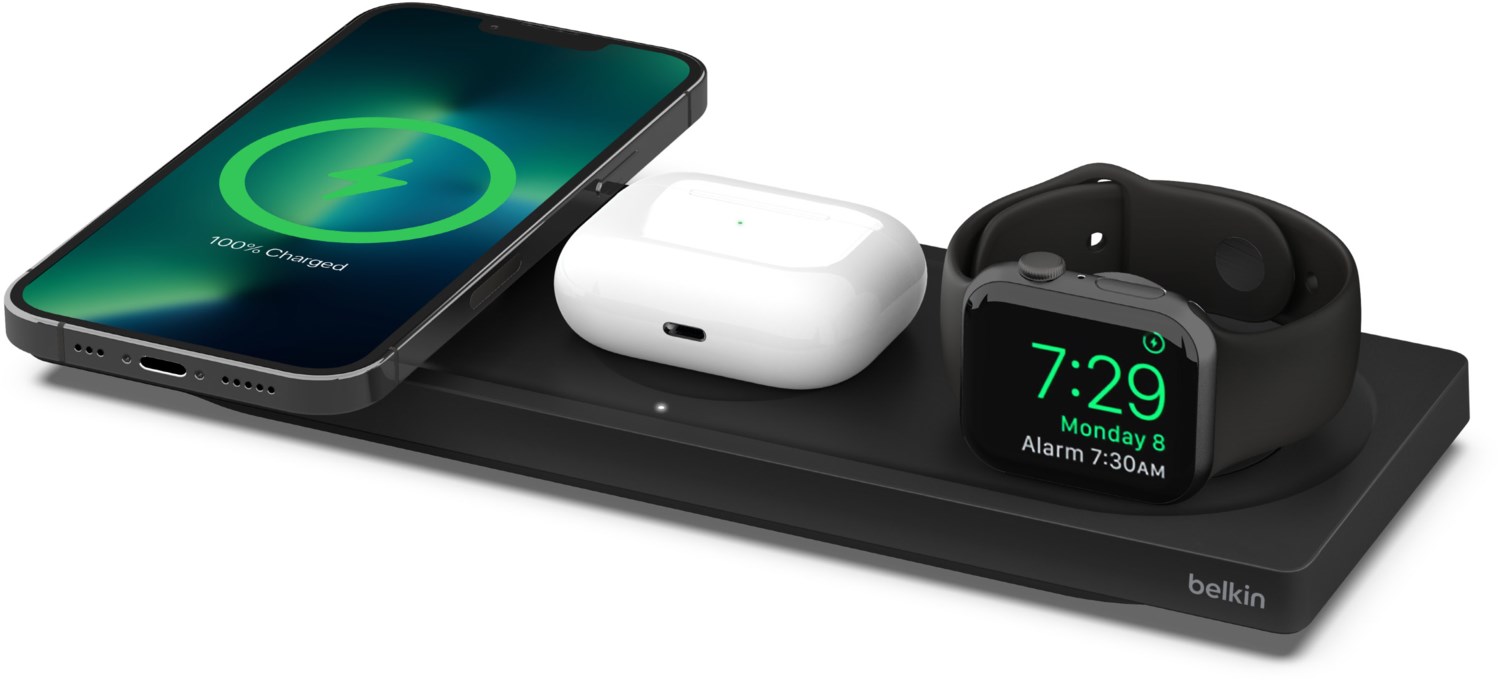 Image of BoostCharge Pro 3-in-1 Ladepad MagSafe