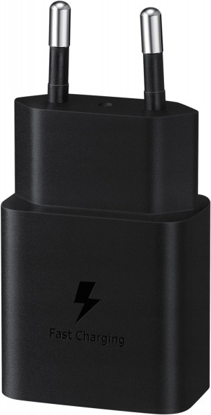 Schnellladeadapter USB Type-C (15W) schwarz
