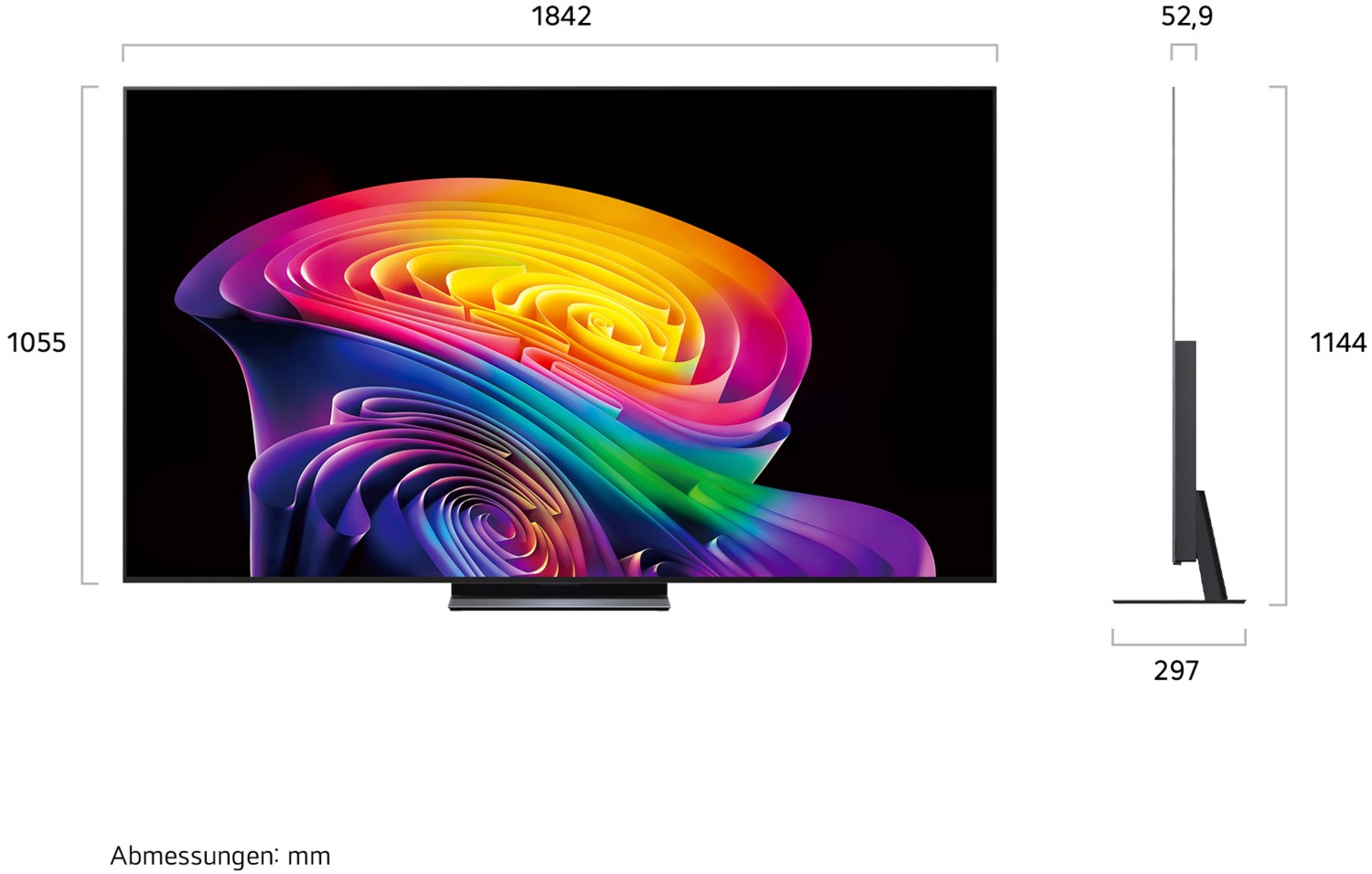 OLED83C69LB 210 cm (83") OLED evo AI TV