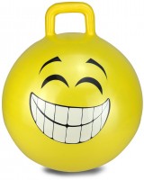 Hüpfball Smile (45cm) gelb