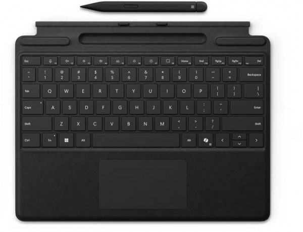 Surface Pro Keyboard mit Slim Pen 2 schwarz