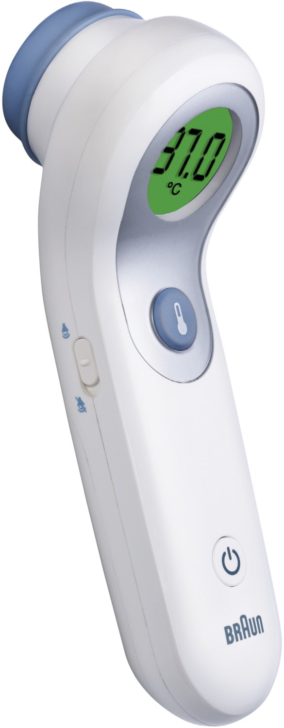 NTF3000 Stirnthermometer weiß/blau