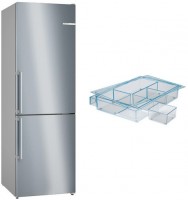 KGHN36VICT Kühl-/Gefrierkombination bestehend aus KGN36VICT + KSZ10010 edelstahl/cleansteel