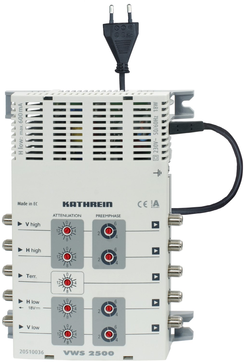 VWS 2500 Verteilnetzverstärker