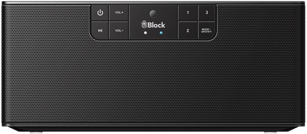 Block B Multimedia-Lautsprecher schwarz