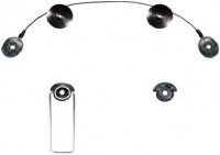 HE 1 LED-Halterung bis VESA 400 schwarz