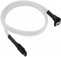 SATA 3.0 Kabel abgewinkelt (0,45 m) weiß