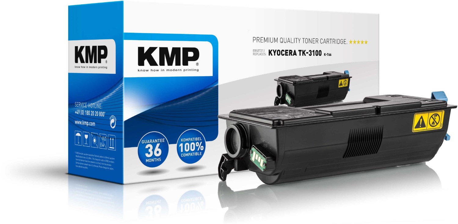 Image of K-T66 (16.500 S.) Toner ersetzt TK-3100 schwarz
