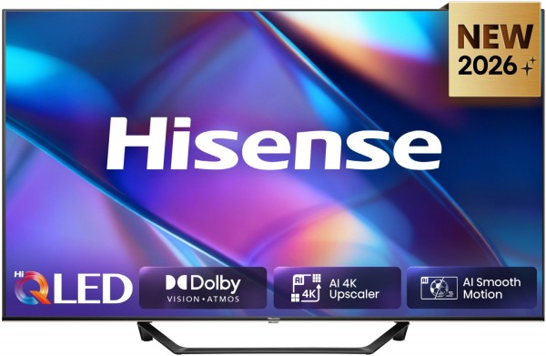 43A7DS 108 cm (43") Hi-QLED-TV schwarz
