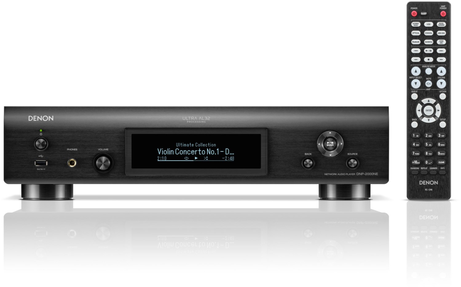 DNP-2000NE Audio Streamer schwarz