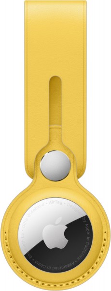 AirTag Lederanhänger meyer lemon