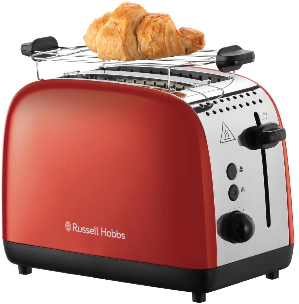 Colours Plus+ 2S 26554-56 Doppelschlitz-Toaster flame red