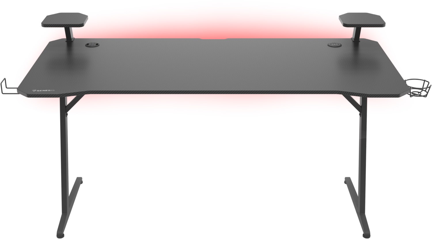Holm 510 RGB Gaming Desk schwarz
