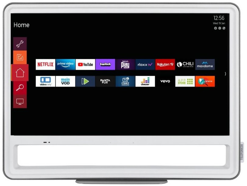 TV WITH ME ML24S 60 cm (24) LCD-TV mit LED-Technik silber / F