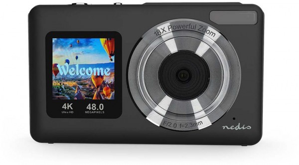 PCAM2530BK Digitale Kompaktkamera schwarz
