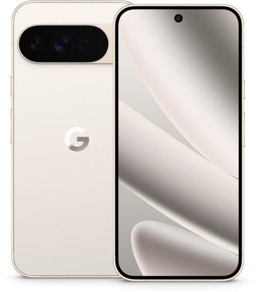 Pixel 10 Pro XL (256GB) Smartphone porcelain, 16 GB RAM, 50 MP Kamera, 6,8 Zoll Display, 48,65 Std. Akku, 5G, Android