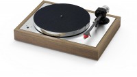 The Classic Evo Plattenspieler mit 2M Silver Tonabnehmer Seidenmatt Walnuss