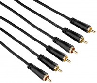 3 Cinch-Stecker > 3 Cinch-St. 3,0m Cinchkabel