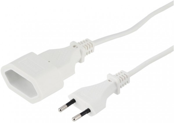 Euro-Verlängerungskabel (3m) weiss