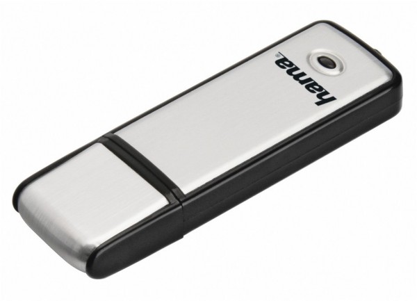 Fancy USB 2.0 (128GB) Speicherstick schwarz/silber