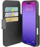 Book Agenda Handy-Klapptasche für iPhone 17 Pro Max schwarz