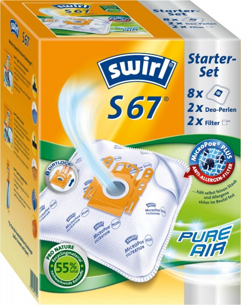 S 67 MP Plus Starterset Staubfilterbeutel