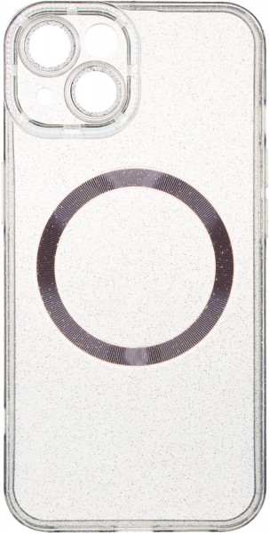 Magsafe Back Cover Glamour für iPhone 15 Pro schwarz
