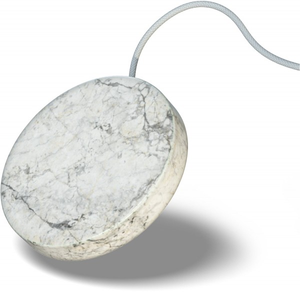 Wireless Charging Stone white marble
