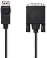 CCGP37200BK30 DP-Adapter (3m) schwarz DP-Stecker>DVI-D 24+1 Buchse