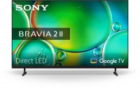BRAVIA 2 II K-55S25VM2 139 cm (55") LCD-TV mit LED-Technik schwarz, 4K Ultra HD, Smart-TV, DVB-T2/DVB-C/DVB-S2, Sprachsteuerung