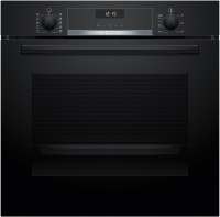 HBG537BB3 Einbaubackofen schwarz, 71 l, Pizza-Stufe, schnelles Vorheizen, Rückwand katalytisch beschichtet, 59,4 cm breit, A+, Serie 6