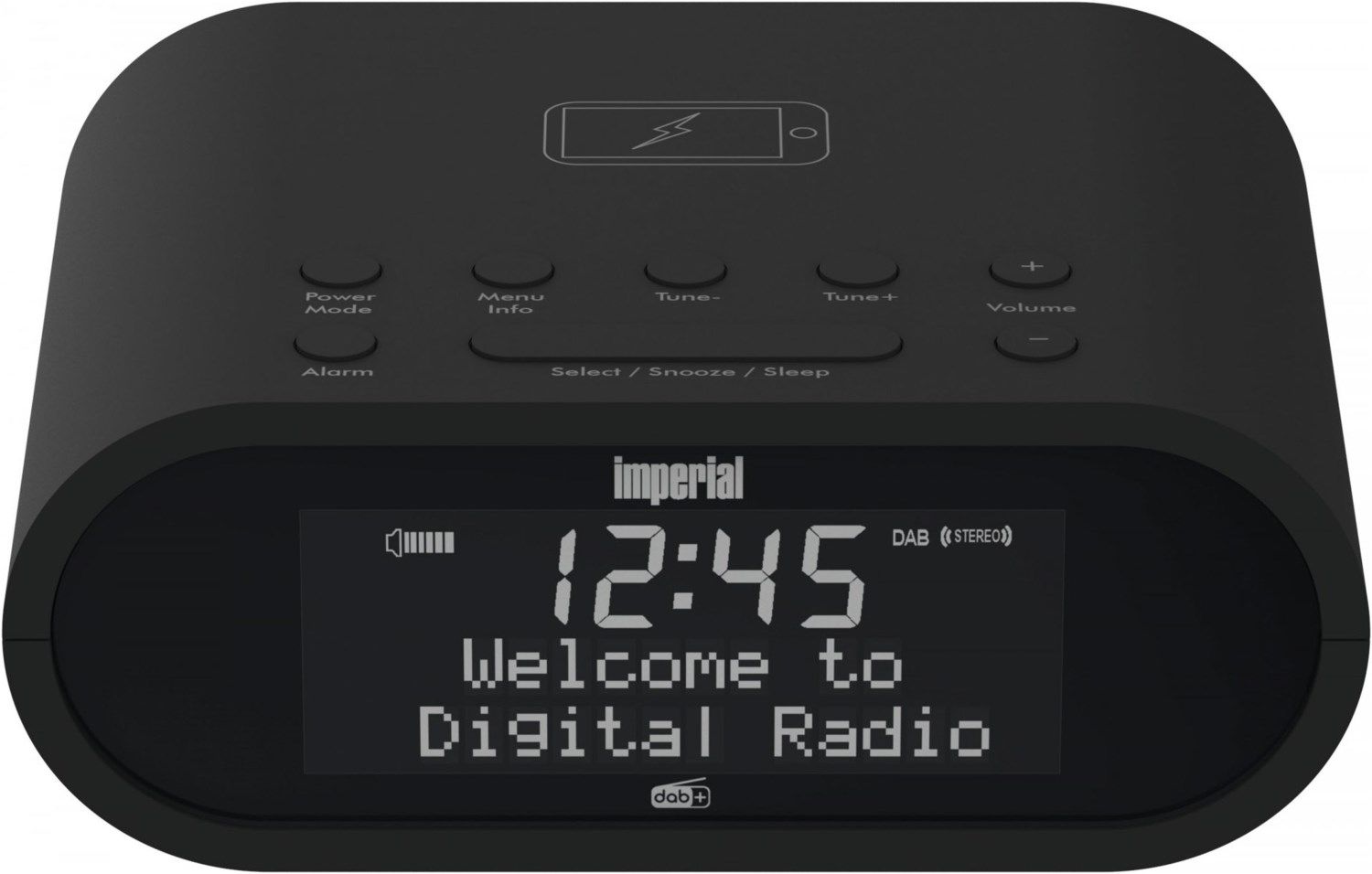 Image of Dabman d20 Uhrenradio schwarz