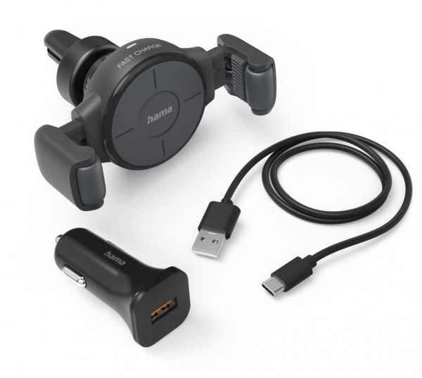 FC-10 Flex-Set (10W) KFZ-Ladegerät wireless anthrazit