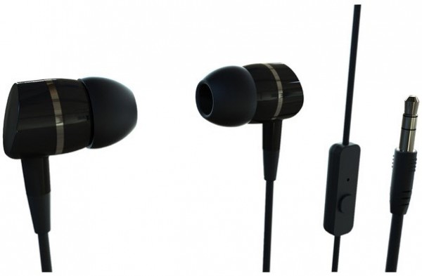 SMARTSOUND In-Ear-Kopfhörer mit Kabel schwarz
