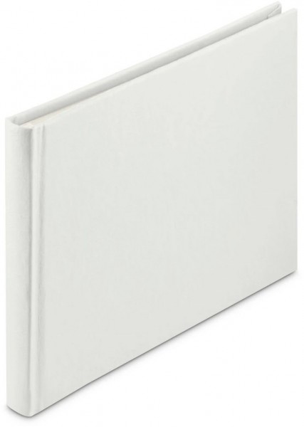 Buch-Album Wrinkled 24x17cm 36 weiße Seiten weiss