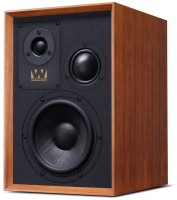 Super Denton /Paar Klein-/Regallautsprecher mahogany red