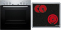 HND211CS63 Herdset bestehend aus HEA510BS3 + NKN645GA2E edelstahl + edelstahl