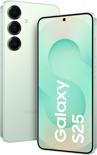 スマートフォン本体 Samsung Galaxy S25 Samsung Galaxy S25 (128GB) Smartphone mint | EURONICS