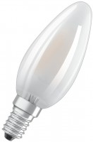 LED-Glaslampe BASE 4W E14 2er LED-Kerze