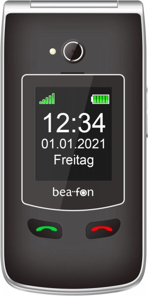 SL645plus LTE Seniorenhandy schwarz/silber