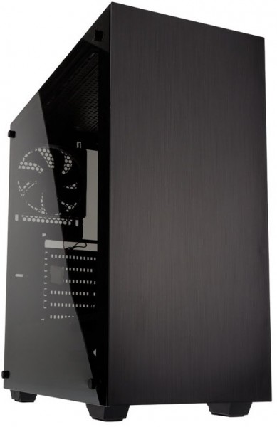 Stronghold Midi Tower schwarz