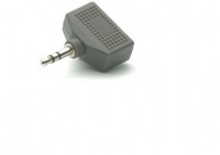 B46/12 04 Klinkenadapter 3,5mm Stecker <-> 2x 3,5mm Buchse