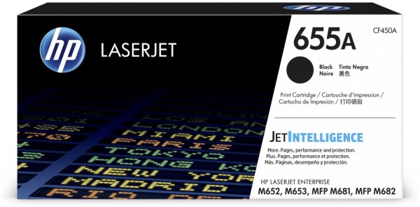 Nr. 655A (12.500 S.) Toner für LaserJet Enterprise M652/M653 schwarz
