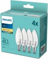 LED 40W B35 E14 WW FR ND 4er Pack LED-Kerze