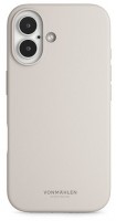 Soft Silicone Case für iPhone 16 cream