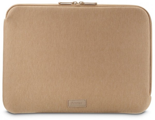 Laptop-Sleeve Jersey von 40 - 41 cm (15,6" - 16,2") beige